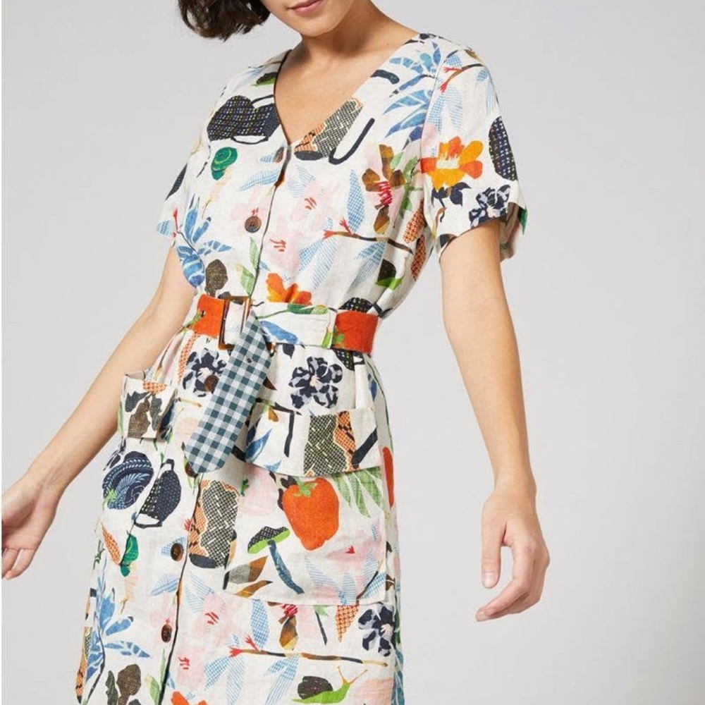 Floral Print Women's Dress